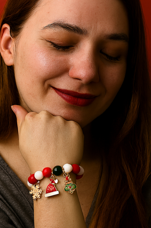 ✨ ARETES NAVIDEÑOS MÁGICOS - Brilla en Cada Celebración ✨